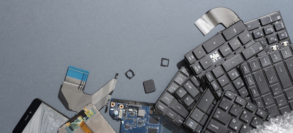 Sorting and dismantling of e-waste